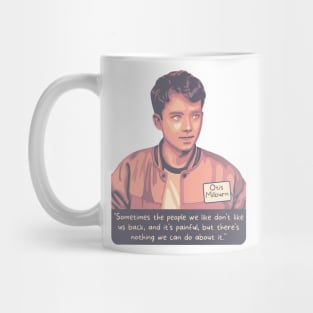 Sex Education - Otis Milburn Wise Quote Mug